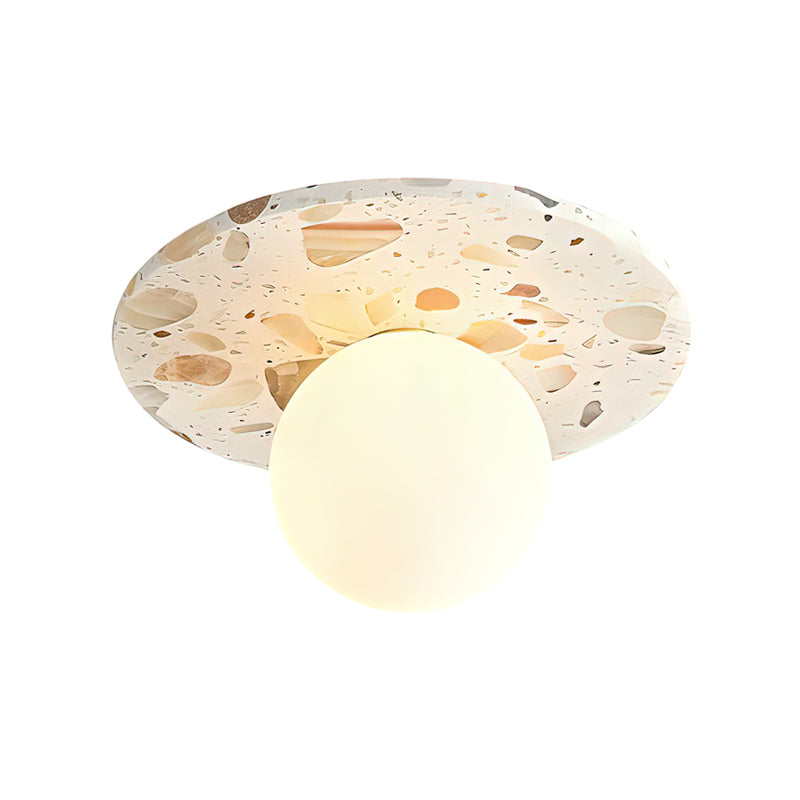 MIRELLA Terrazzo & Brass Ceiling Light