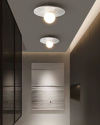 MIRELLA Terrazzo & Brass Ceiling Light