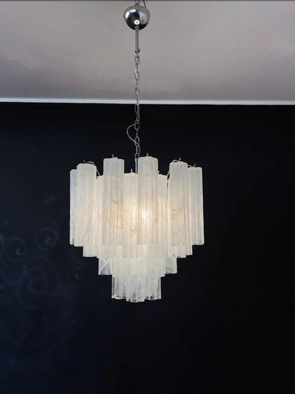 Blush Murano Cascade Chandelier