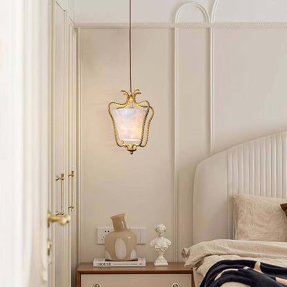 OSTRELLA Natural Shell Pendant Light