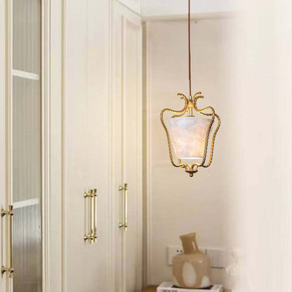 OSTRELLA Natural Shell Pendant Light