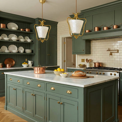 OSTRELLA Natural Shell Pendant Light