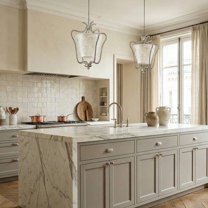 OSTRELLA Natural Shell Pendant Light
