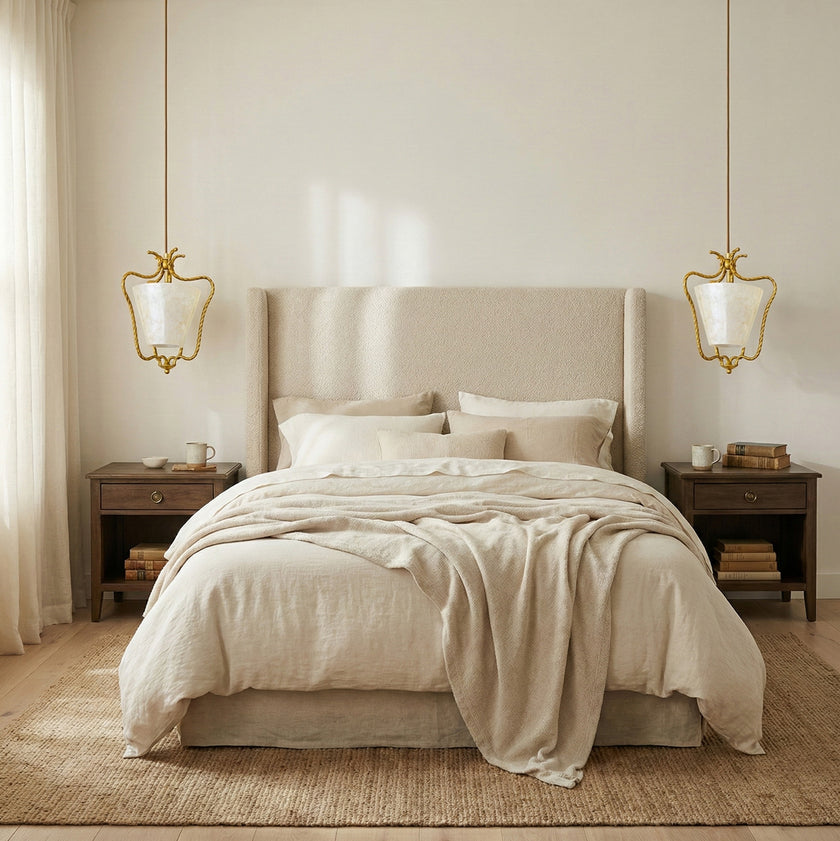 OSTRELLA Natural Shell Pendant Light