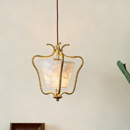 OSTRELLA Natural Shell Pendant Light