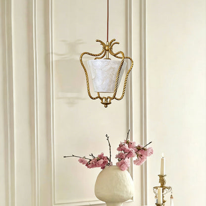 OSTRELLA Natural Shell Pendant Light