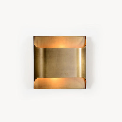 Arc Fold Brass Wall Sconce