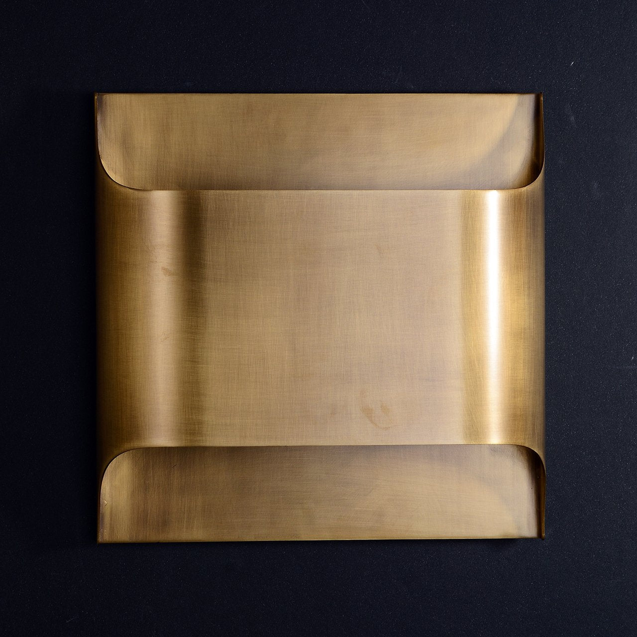 Arc Fold Brass Wall Sconce
