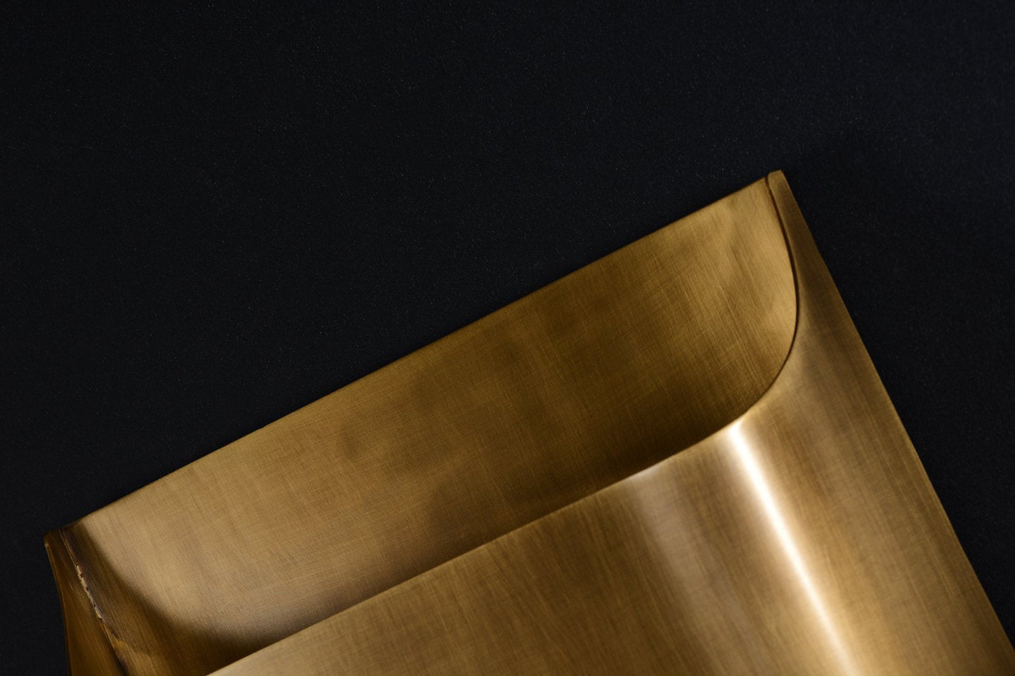 Arc Fold Brass Wall Sconce