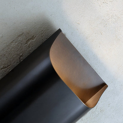 Arc Fold Brass Wall Sconce