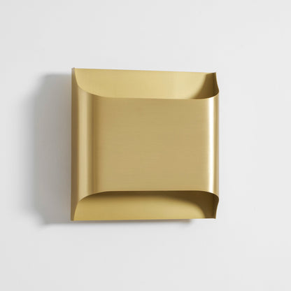 Arc Fold Brass Wall Sconce