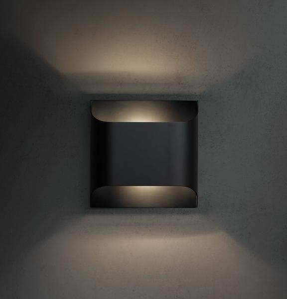 Arc Fold Brass Wall Sconce