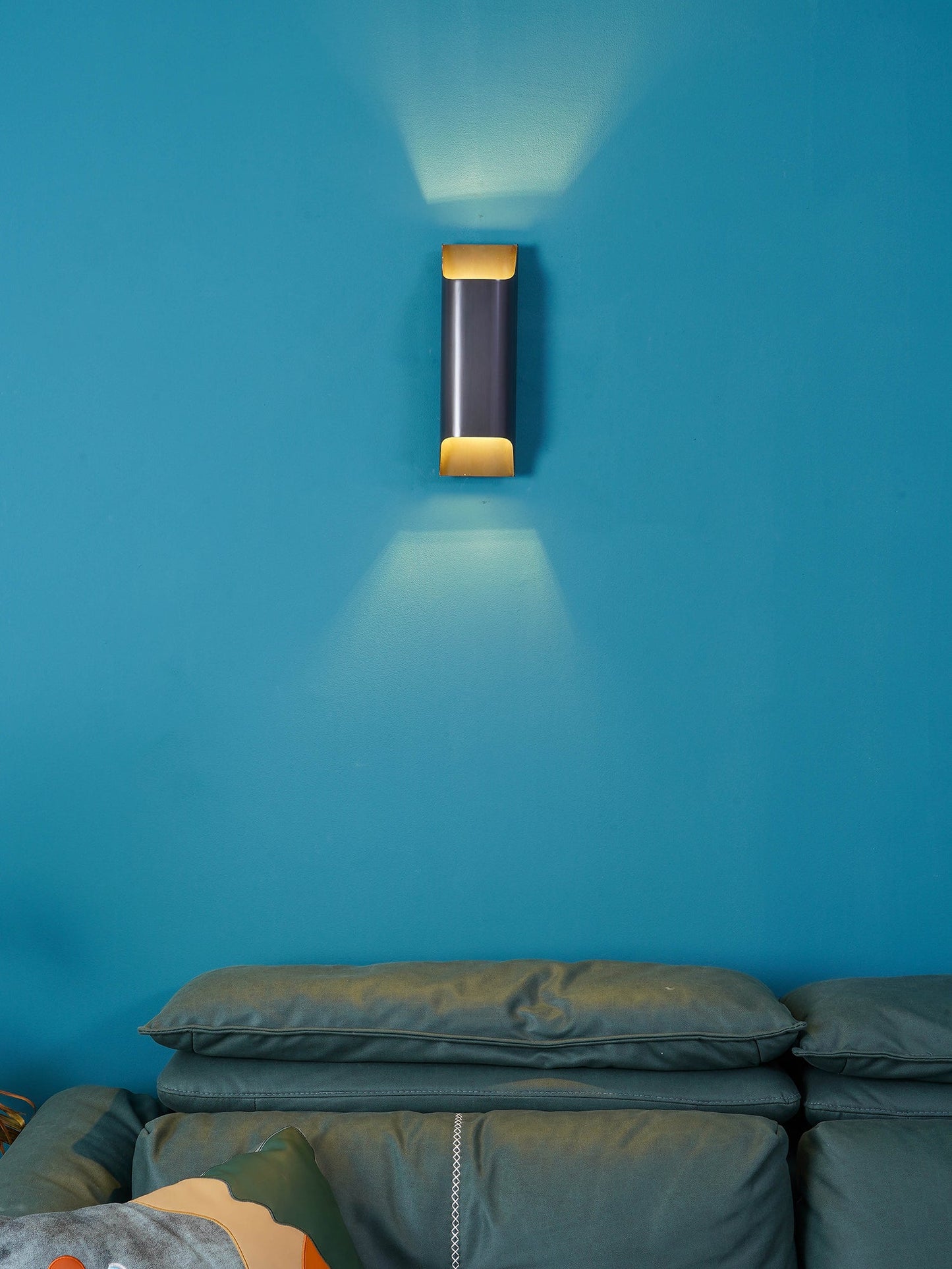 Arc Fold Brass Wall Sconce
