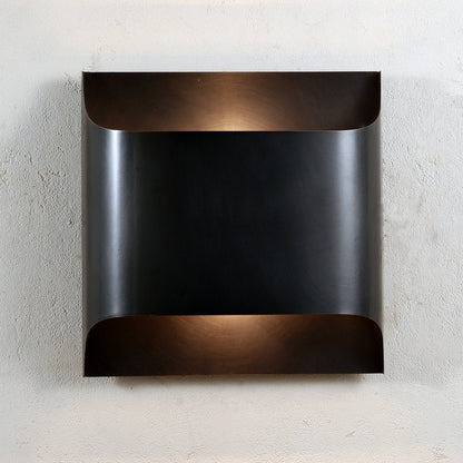 Arc Fold Brass Wall Sconce
