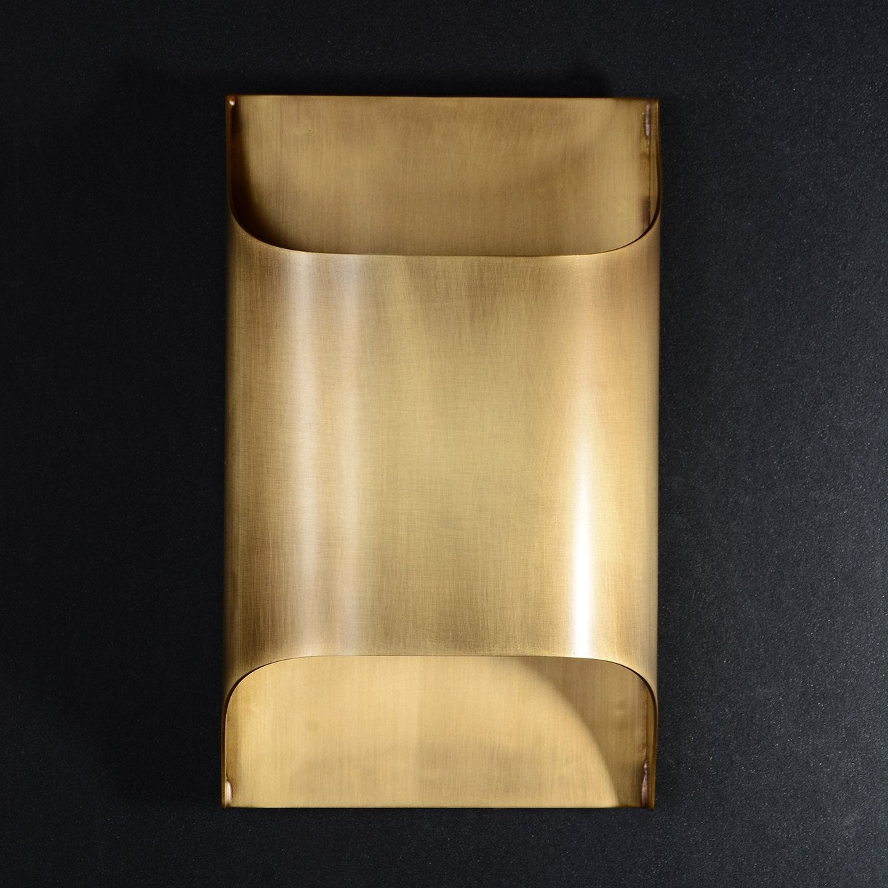 Arc Fold Brass Wall Sconce