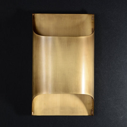 Arc Fold Brass Wall Sconce