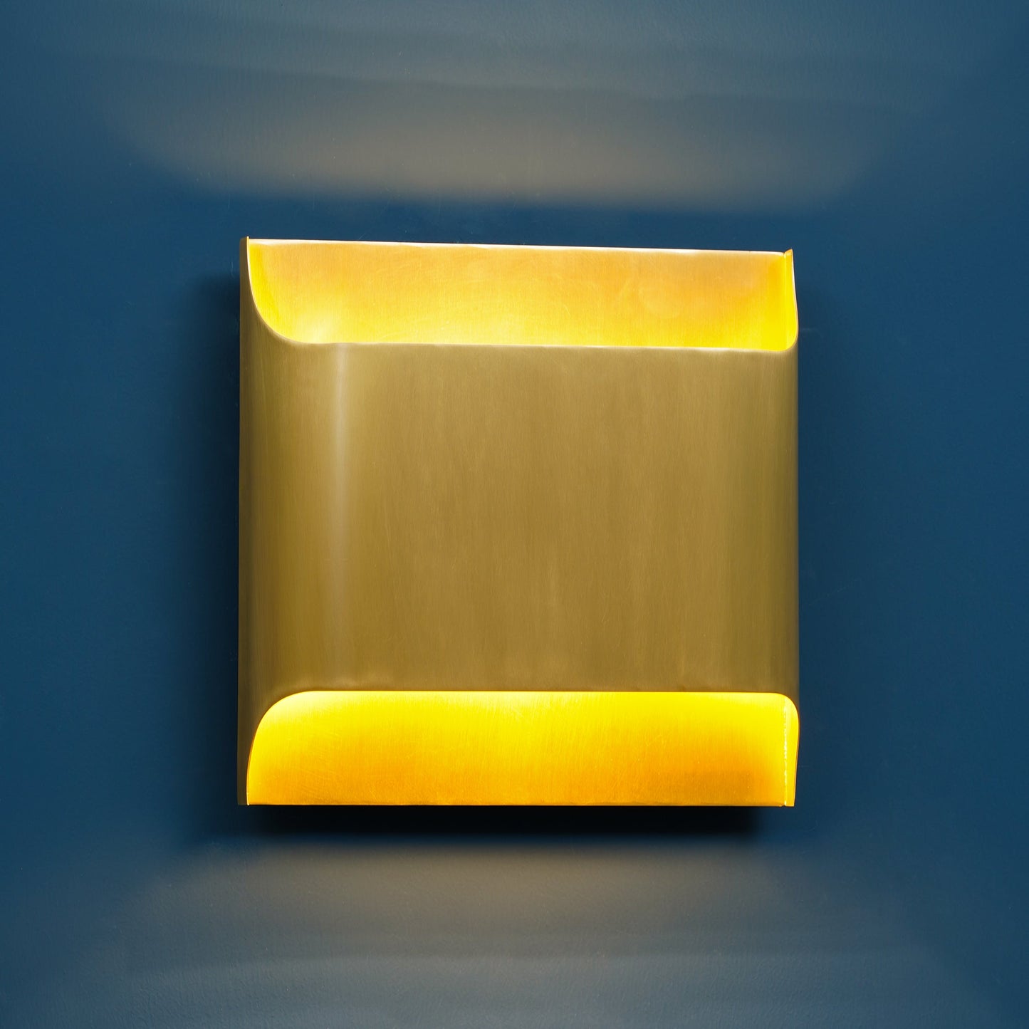 Arc Fold Brass Wall Sconce