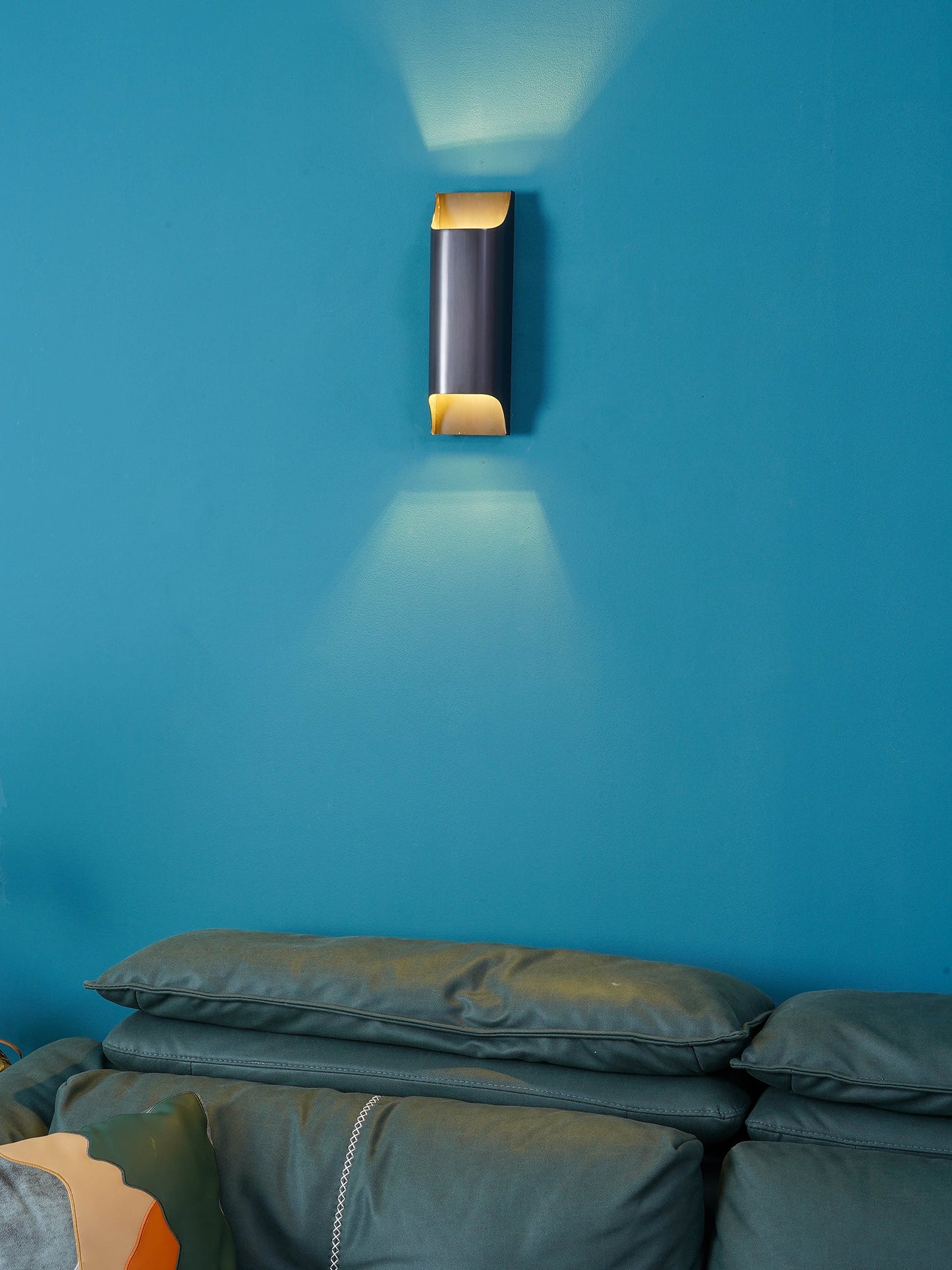 Arc Fold Brass Wall Sconce