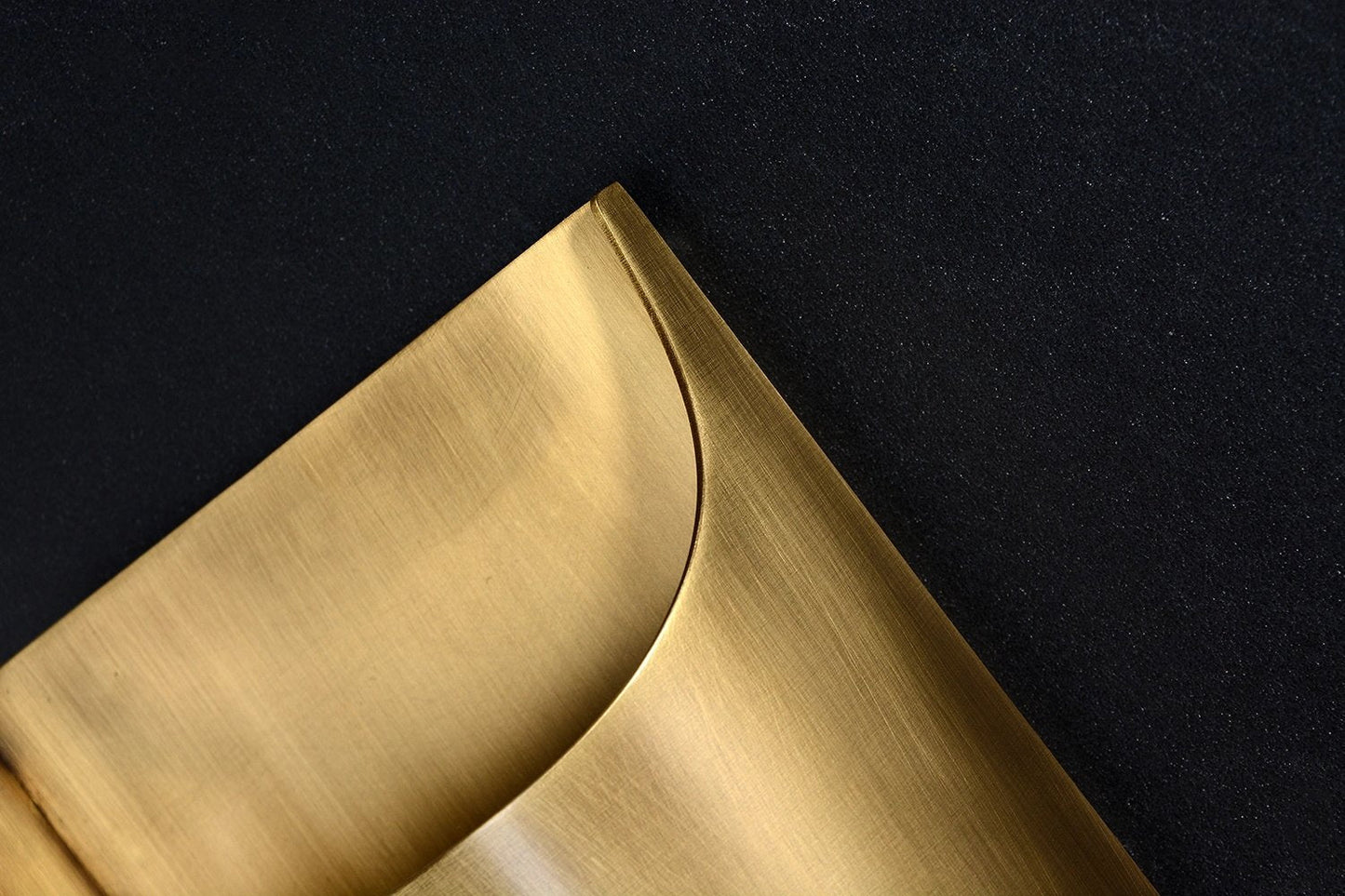 Arc Fold Brass Wall Sconce
