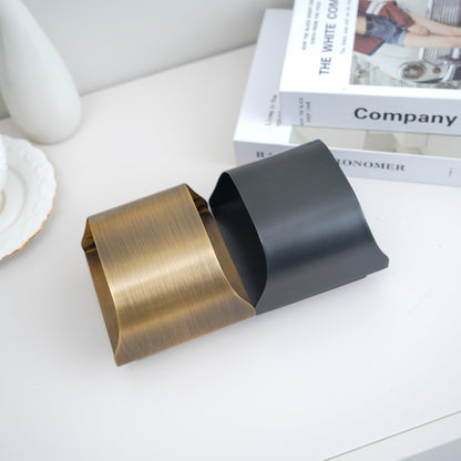 Arc Fold Brass Wall Sconce