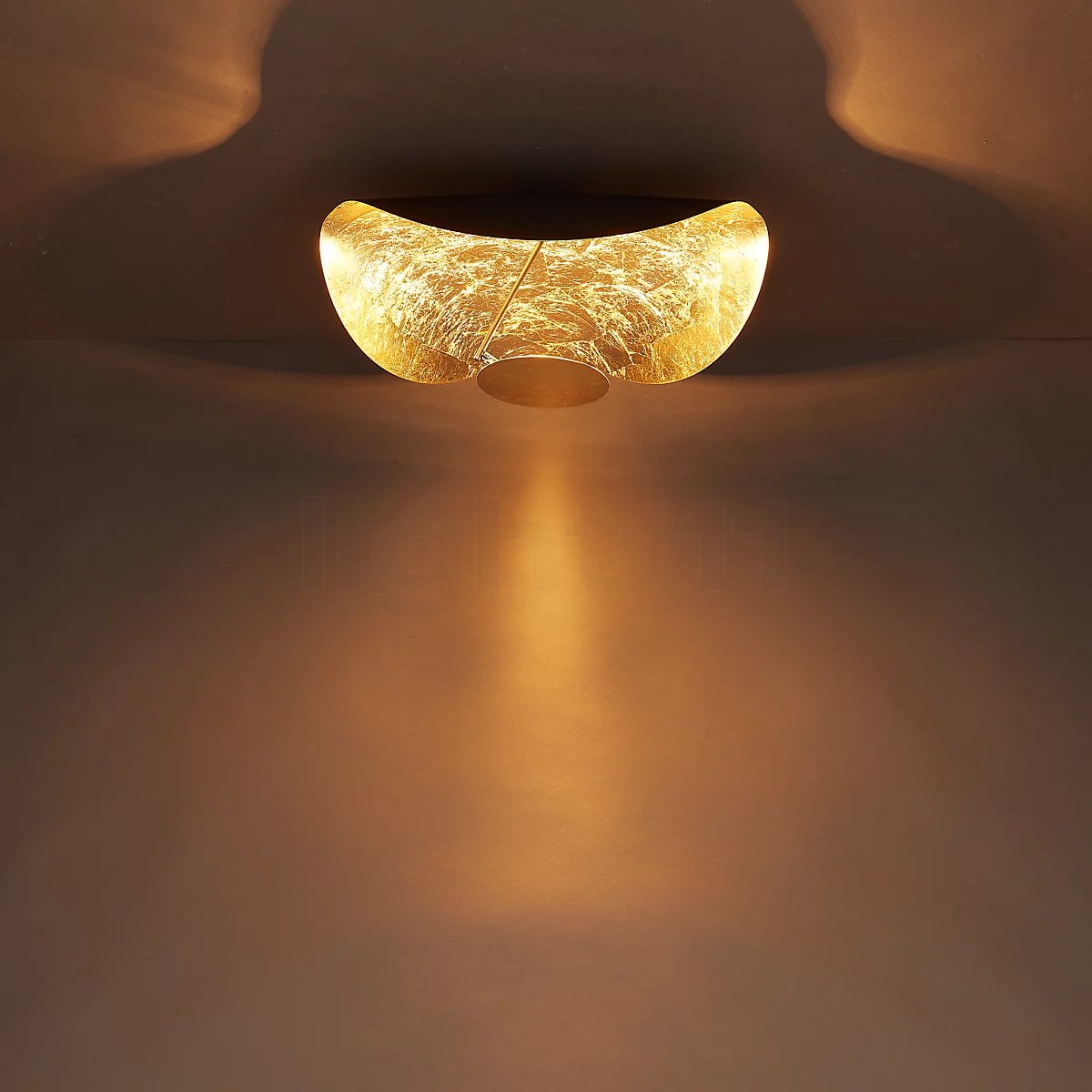 ALVENA Curved Disc Ceiling Light