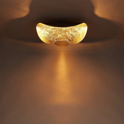 ALVENA Curved Disc Ceiling Light