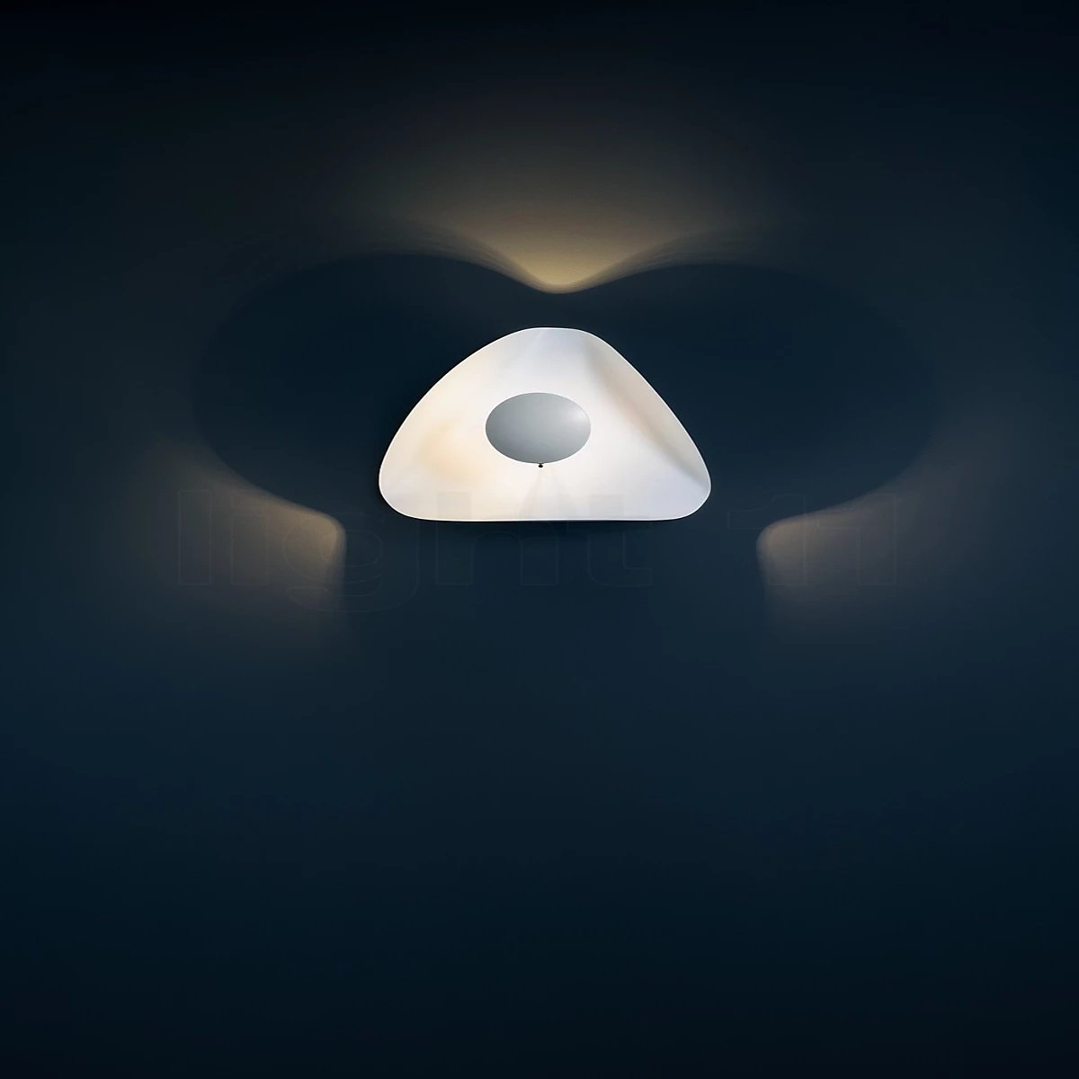 ALVENA Curved Disc Ceiling Light
