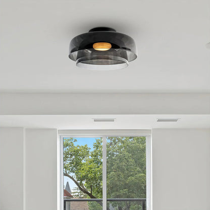 Levels Glass Ceiling Lamp