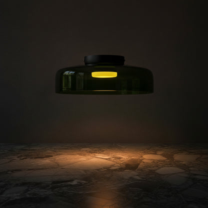Levels Glass Ceiling Lamp
