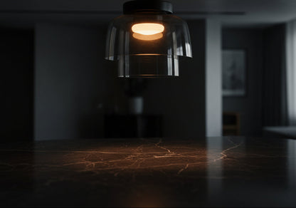 Levels Glass Ceiling Lamp