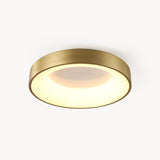 ANELLA Ultra-Slim Brass Ring Ceiling Light