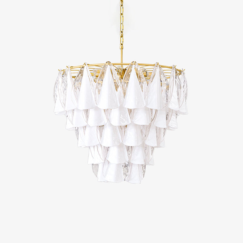 Aurora Petal Glass Chandelier