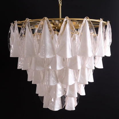 Aurora Petal Glass Chandelier