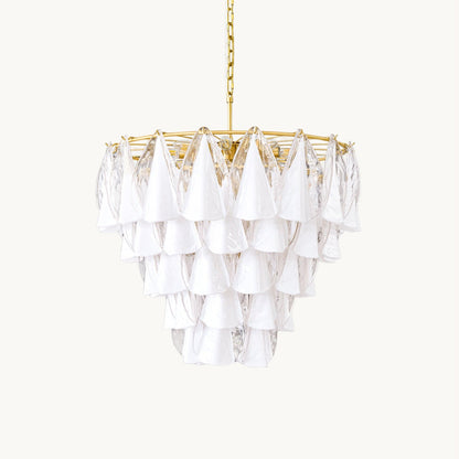 Aurora Petal Glass Chandelier