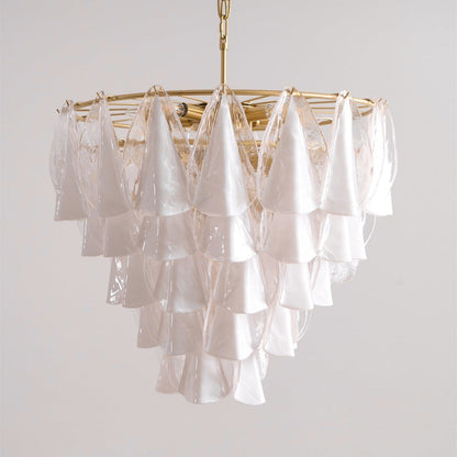 Aurora Petal Glass Chandelier