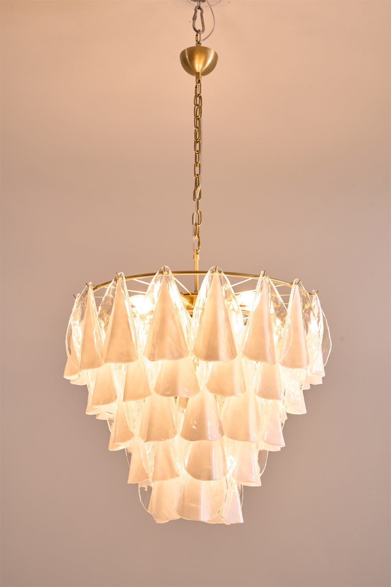 Aurora Petal Glass Chandelier