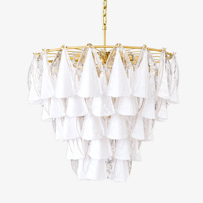 Aurora Petal Glass Chandelier