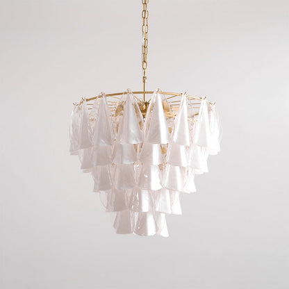 Aurora Petal Glass Chandelier