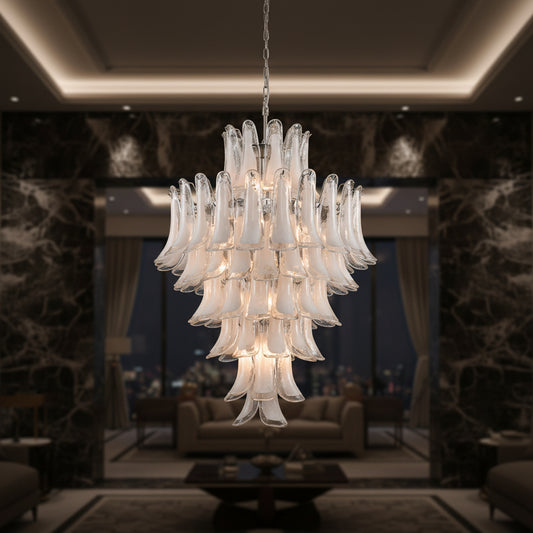 Mazzega Petals Chandelier