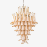 FIORE Glass Petal Chandelier