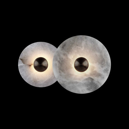 Median Alabaster  Sconce