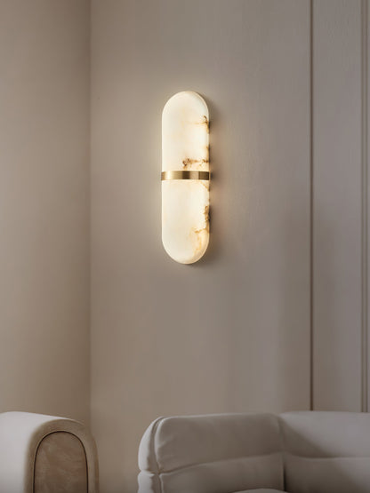 Capsule Alabaster Wall Light