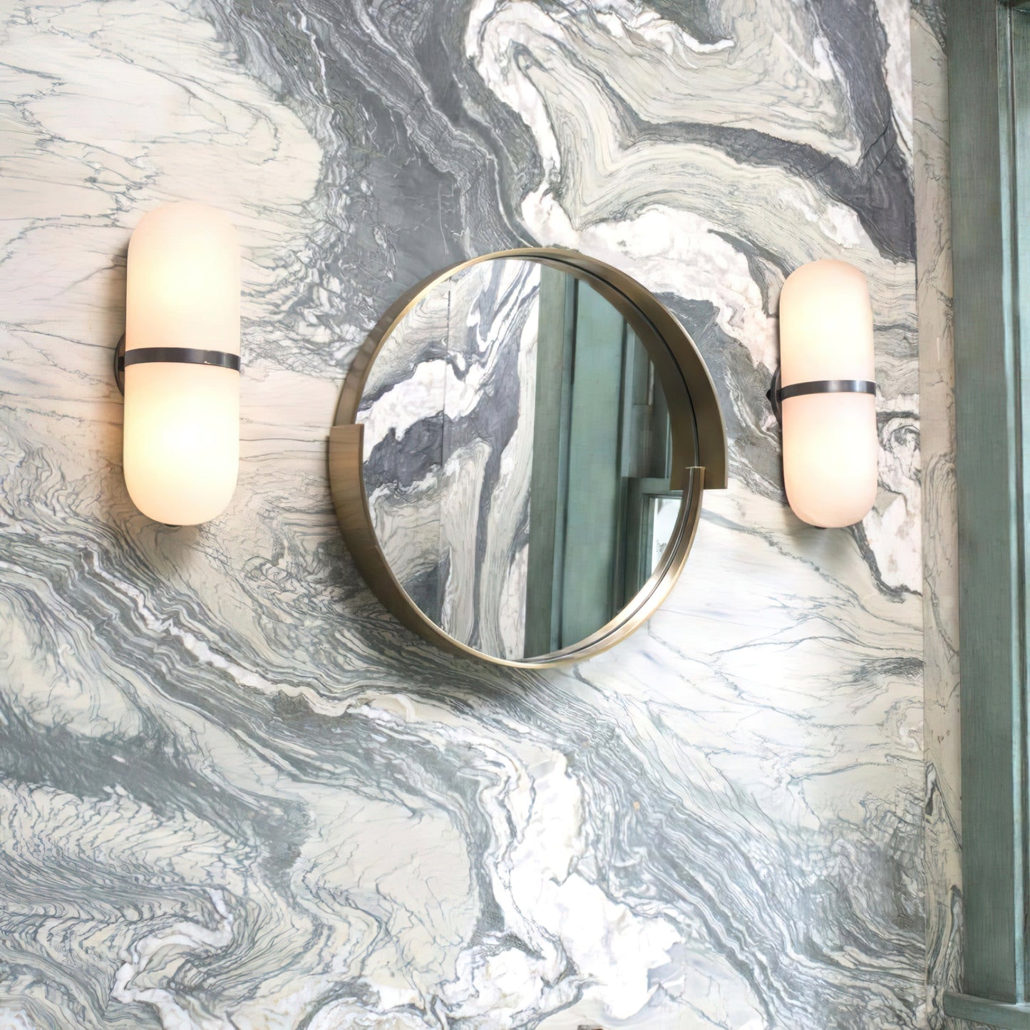 Capsule Alabaster Wall Light