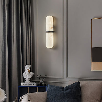 Capsule Alabaster Wall Light