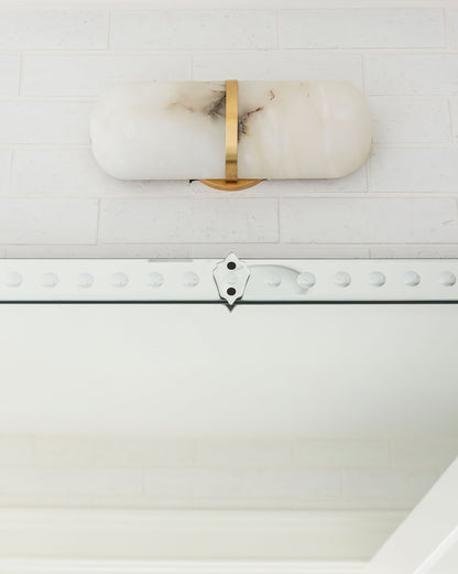 Capsule Alabaster Wall Light
