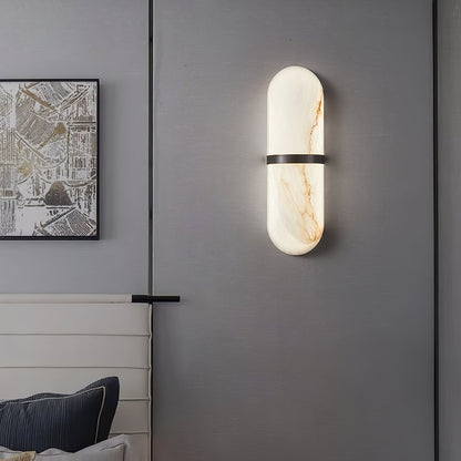 Capsule Alabaster Wall Light