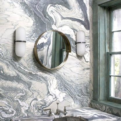 Capsule Alabaster Wall Light