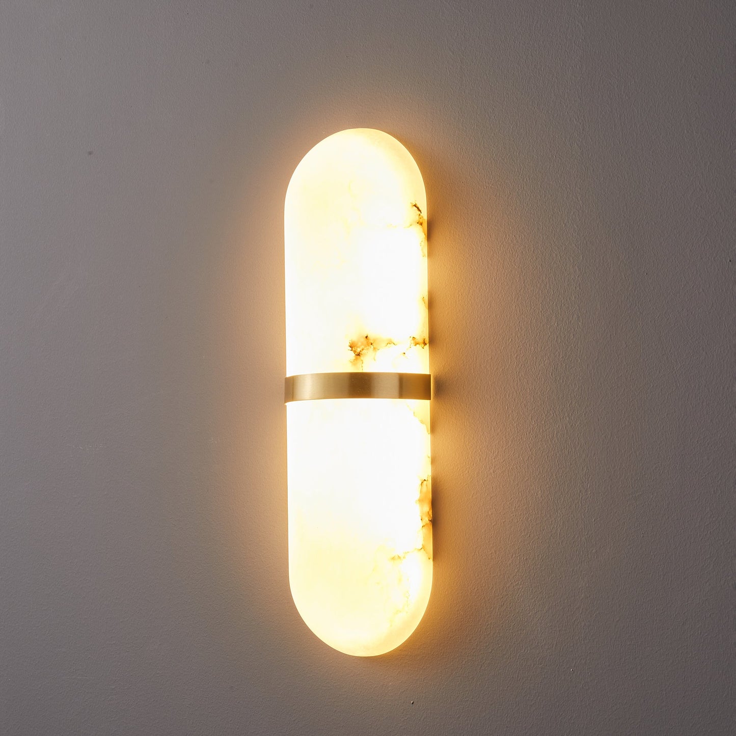 Capsule Alabaster Wall Light