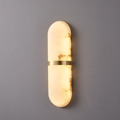 Capsule Alabaster Wall Light