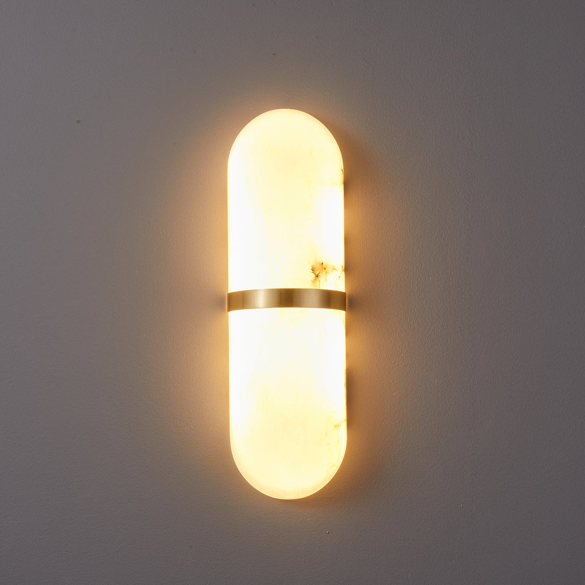 Capsule Alabaster Wall Light